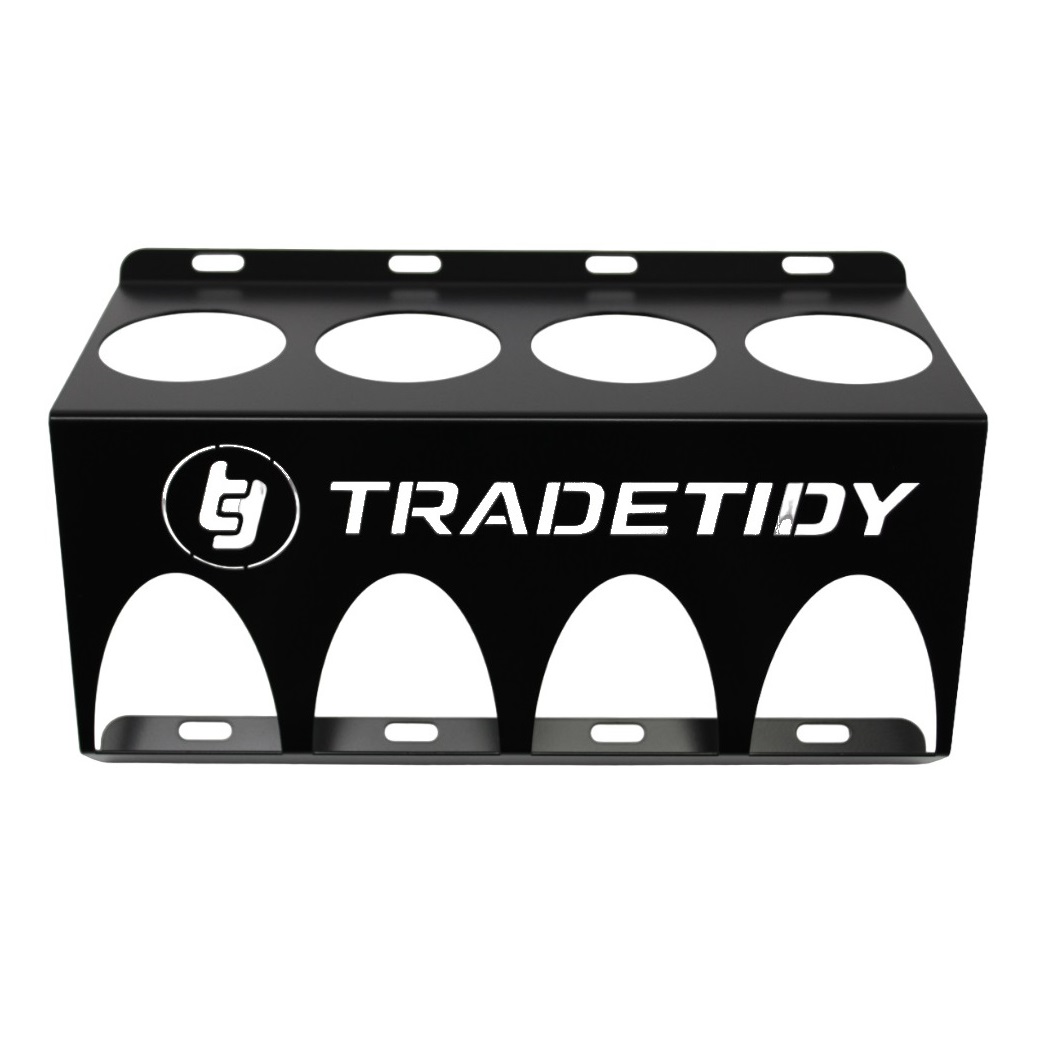 TradeTidy Spray Can Holder - Black